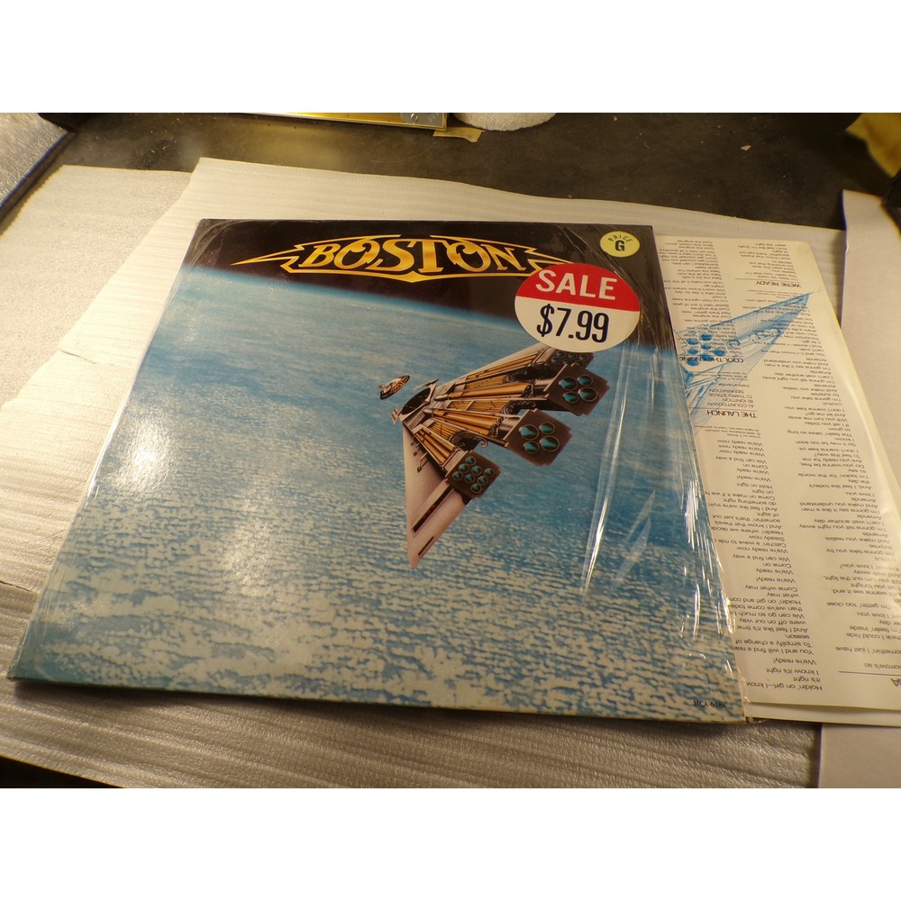 Boston Third Stage Vinyl LP Album 1986 MCA-6188 Classic Rock Amanda We're Ready